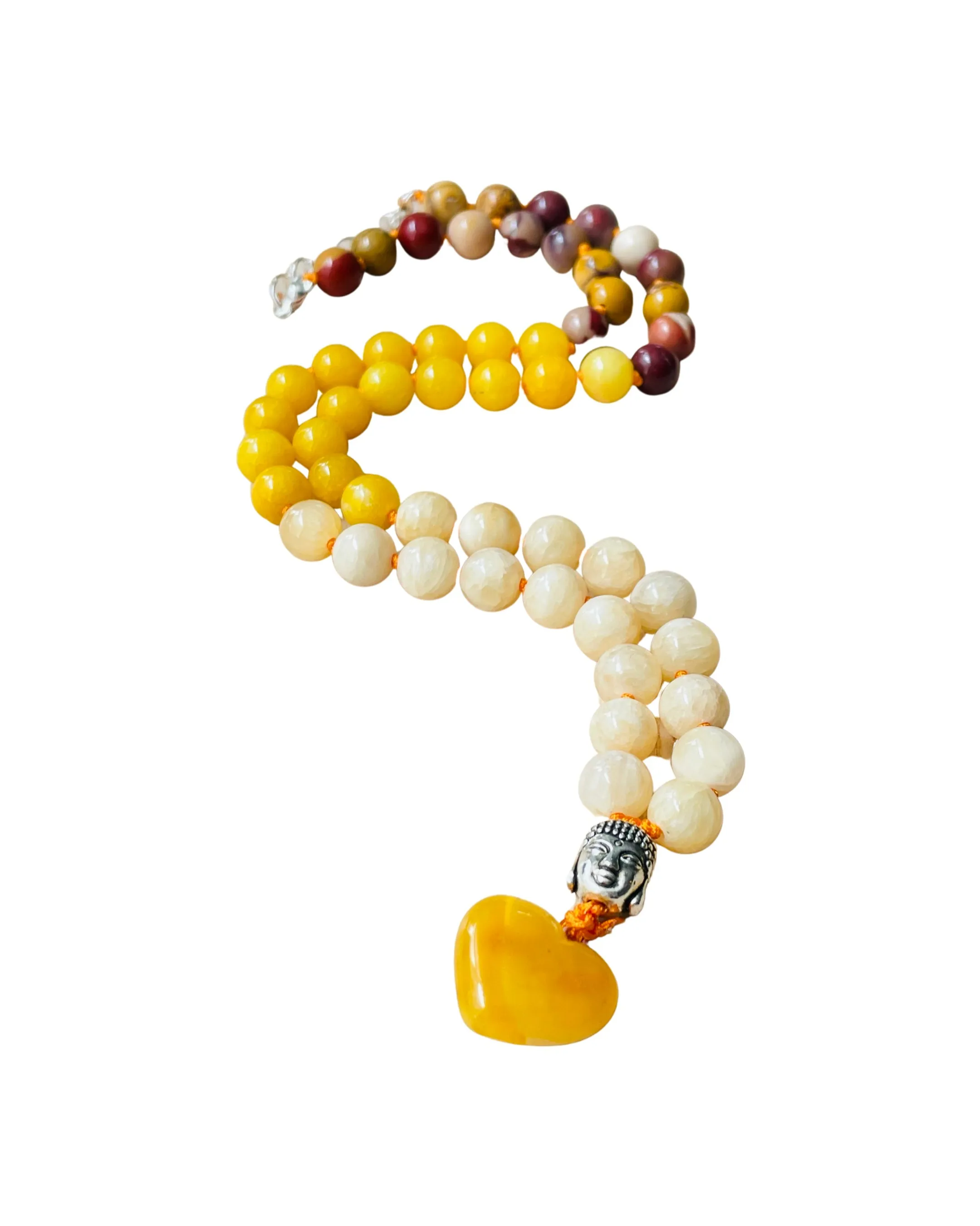 Honey Lover Half Mala Necklace