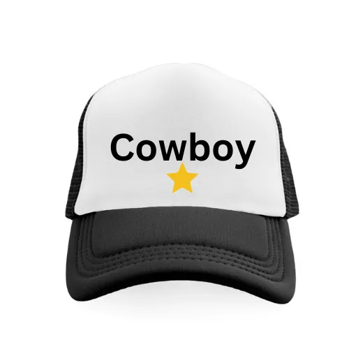 Howdy trucker hat,Cow Boy Trucker Hat  Trendy Trucker Hat, Unisex, Cowboy Hat Rope Hat, Womens Trucker Hat