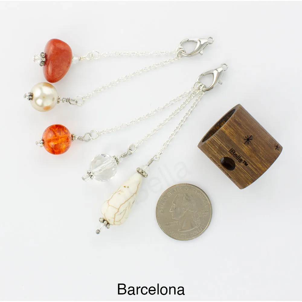 iBella® Scarf Slide Jewelry Set - Barcelona