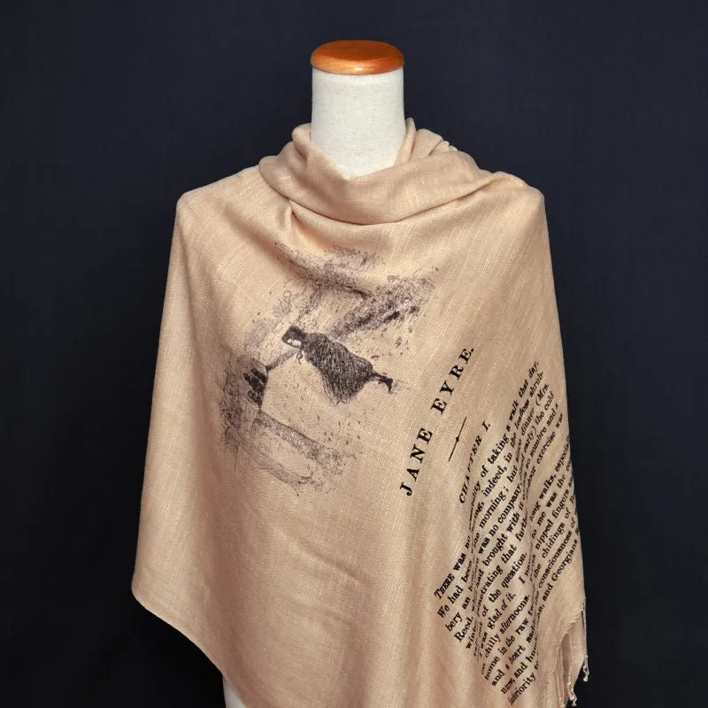 Jane Eyre by Charlotte Brontë  Scarf/Shawl