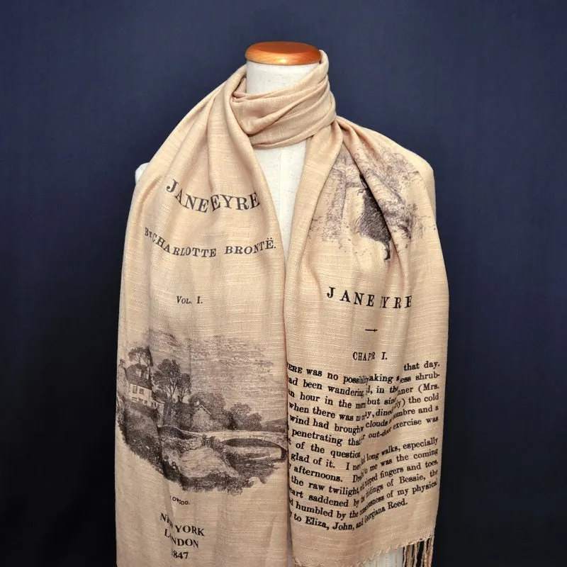 Jane Eyre by Charlotte Brontë  Scarf/Shawl