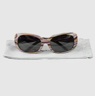 JBanz Pattern Lilac Stripe sunglasses for 4-10 years