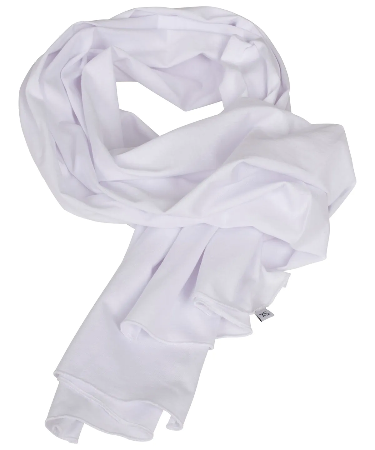 Jersey scarf | White