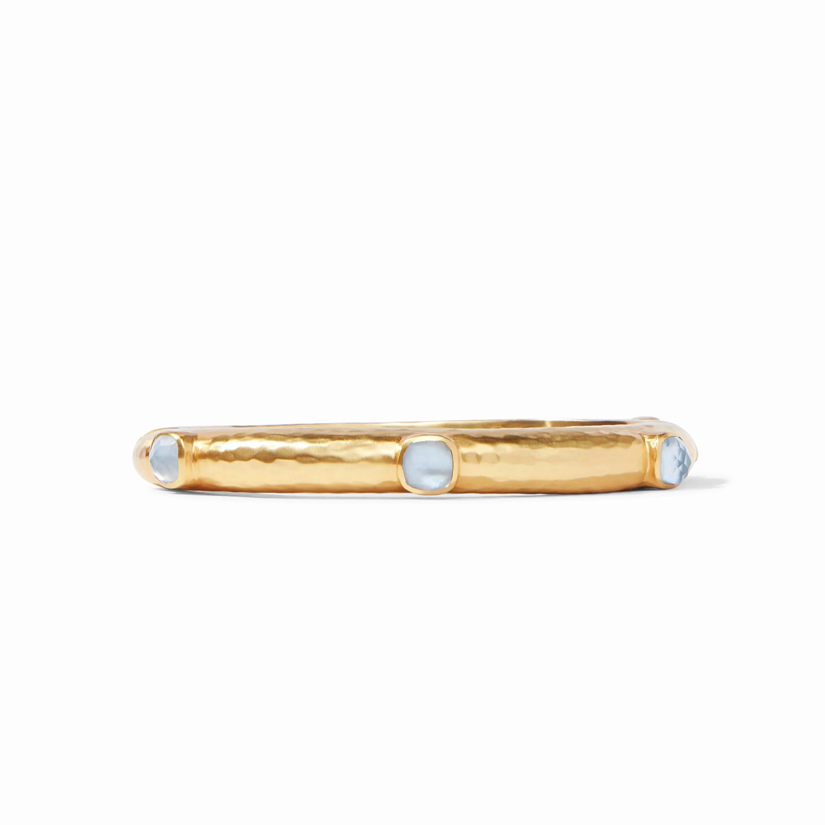 Julie Vos Catalina Stone Hinge Bangle