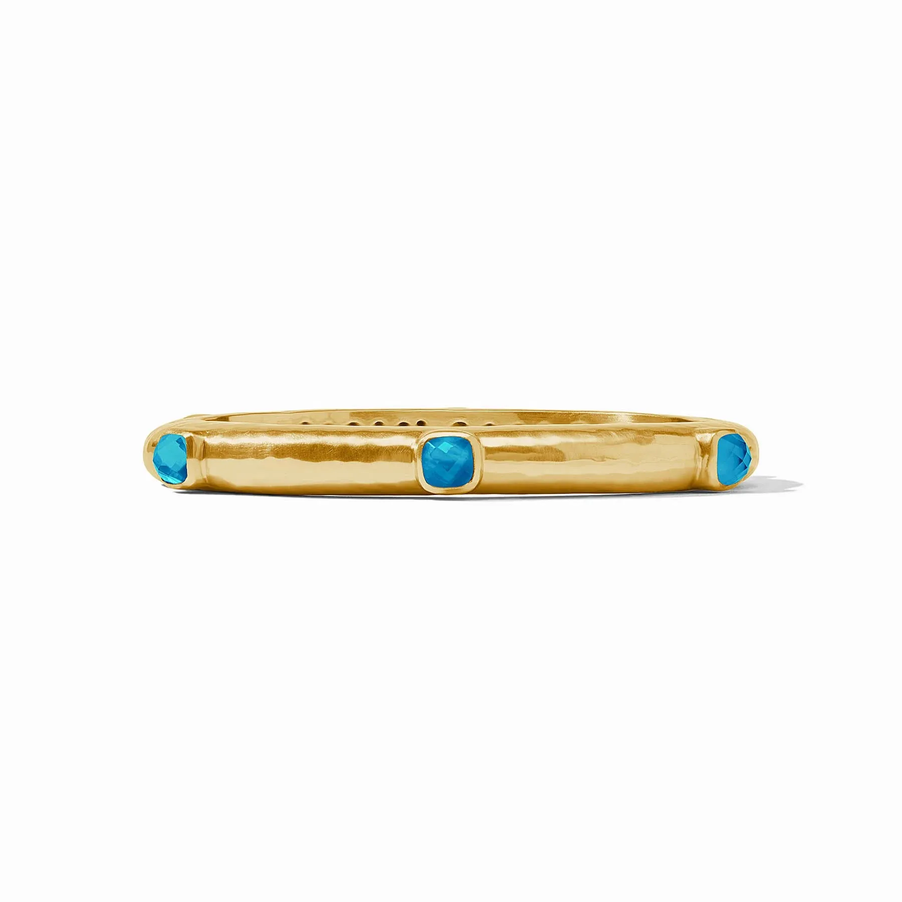 Julie Vos Catalina Stone Hinge Bangle