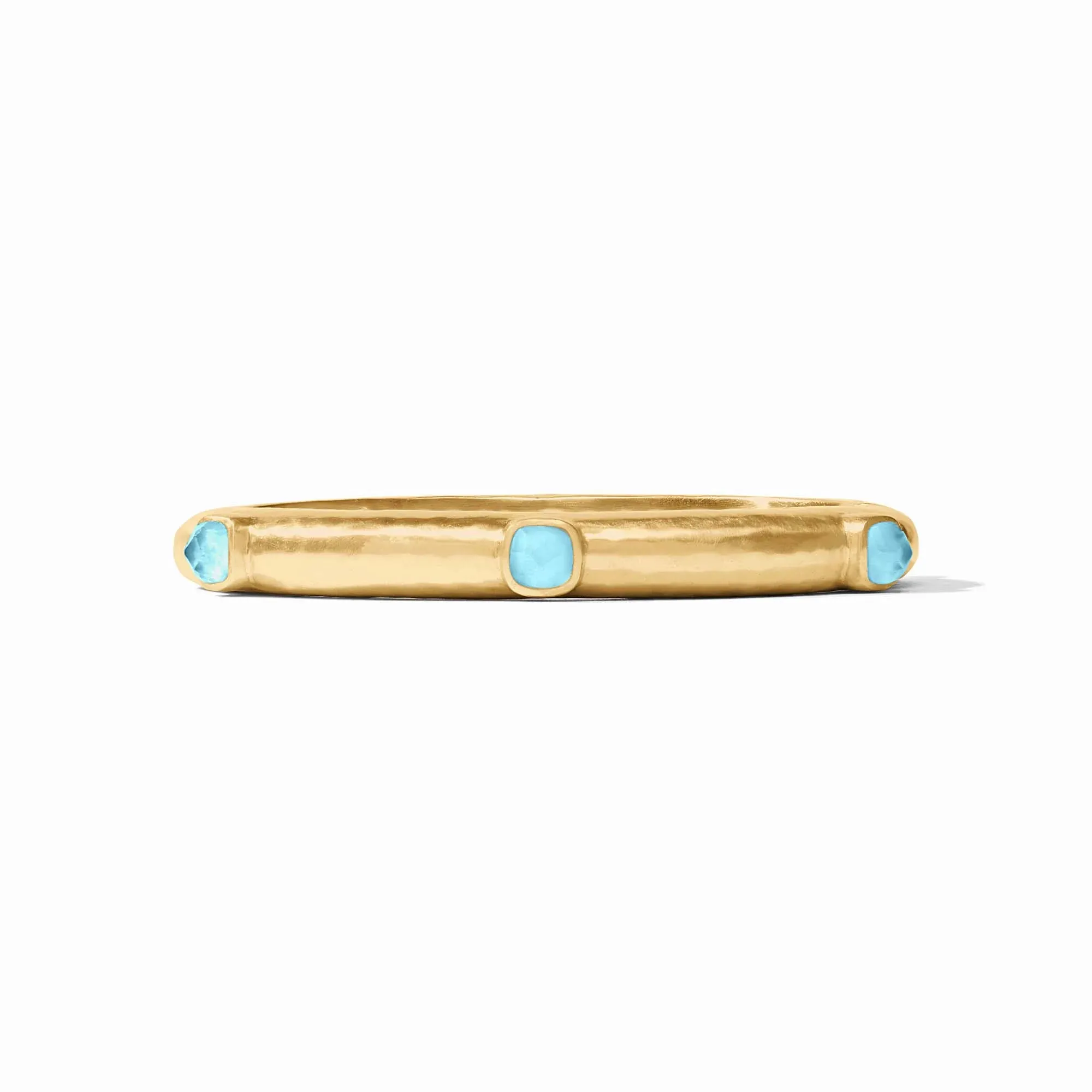 Julie Vos Catalina Stone Hinge Bangle