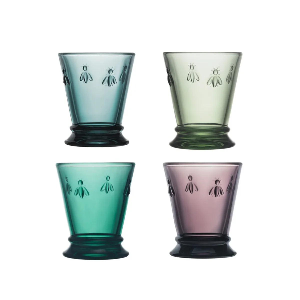 La Rochere Bee Coloured Tumblers 260ml (Set of 4)