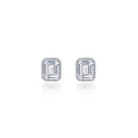 Lafonn April Birthstone Solitaire Stud Earrings BE008DAP00