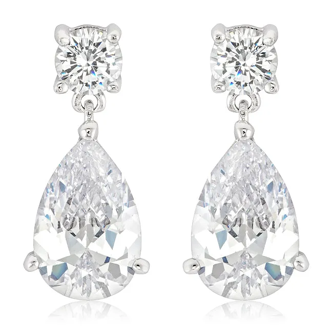 Lia Pear Drop Earring | 12ct