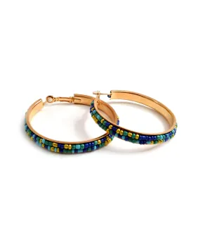 Little Beads Hoop Earrings