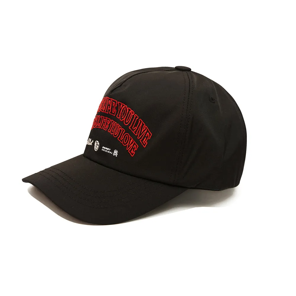 LOVE LIFE CAP BLACK