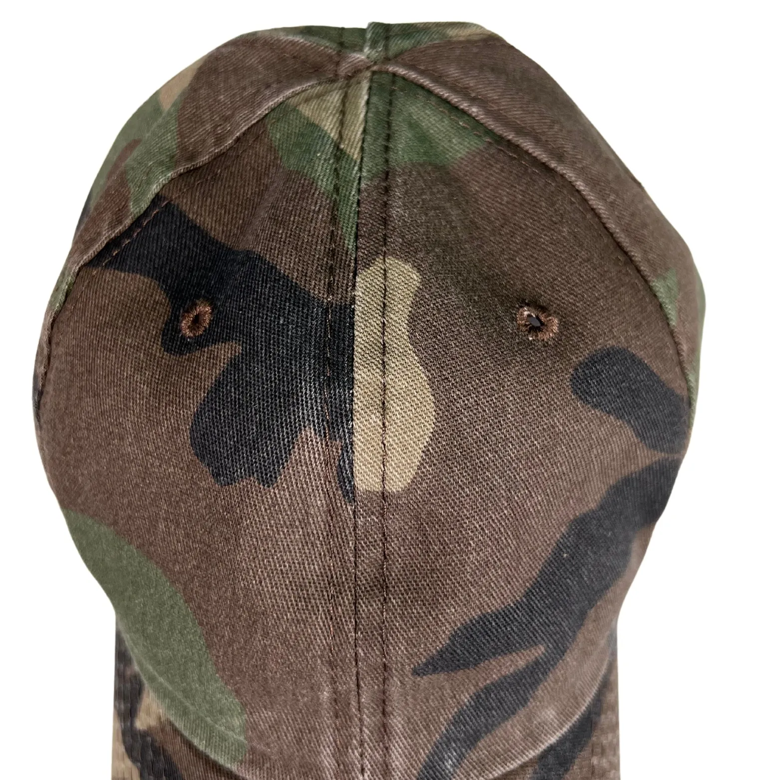 Made In USA Blank Vintage Washed Full Fabric Camoflauge - RANGE HAT