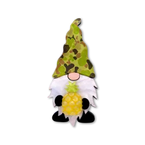 Major the pineapple gnome - brooch