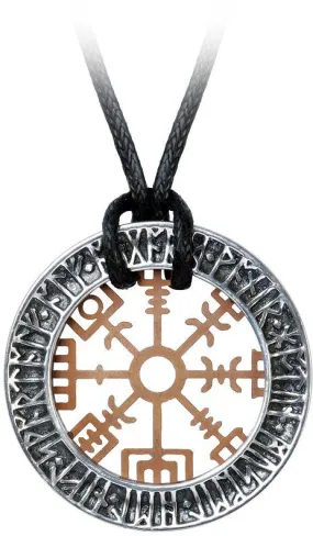 Metalwear Niu Heimar Vegvisir Pendant