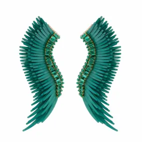 Mignonne Gavigan Madeline Gem Earrings in Emerald