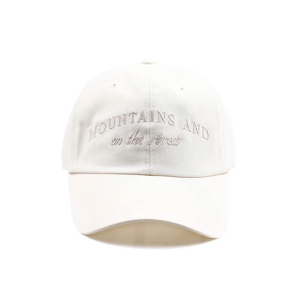 MOUNTAINS ARCH CAP CREAM