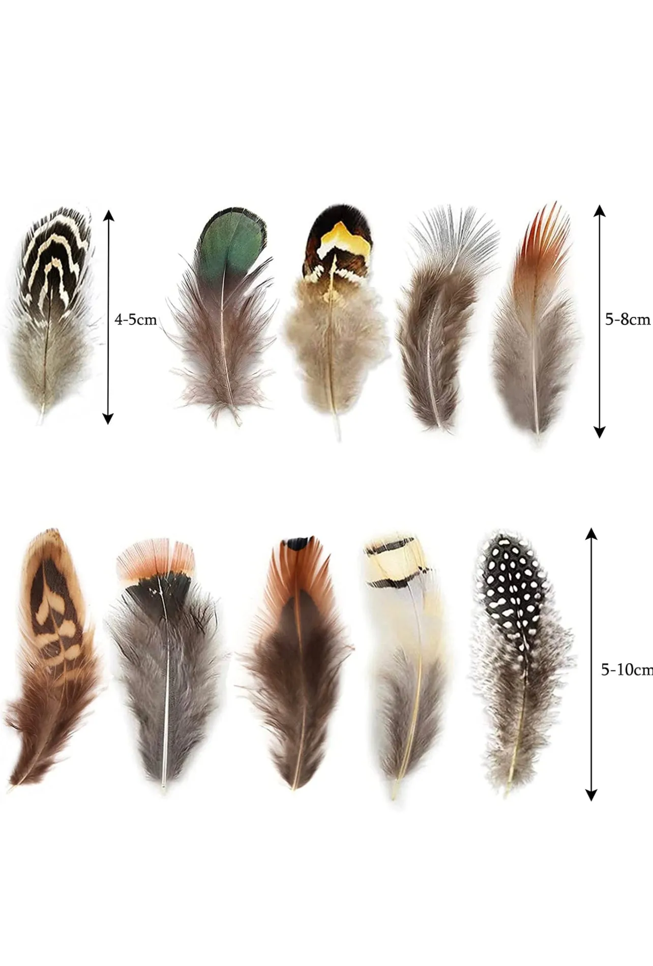 Multiple Feather Hat Accessory