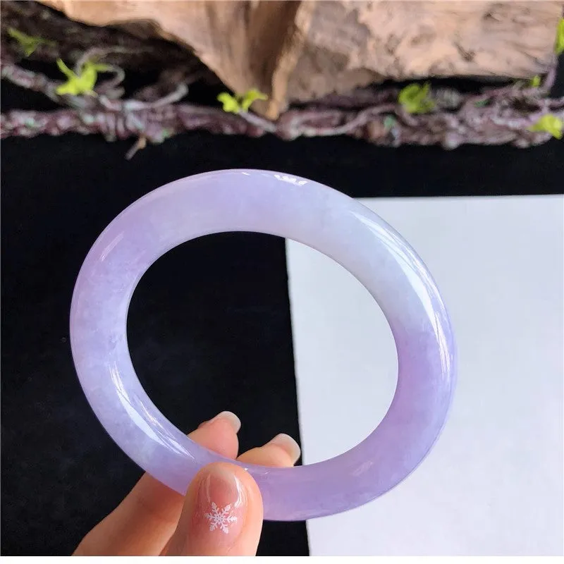 Natural Jade Bangle Jadeite Bangle Internal Diameter 56.5mm 6W61121