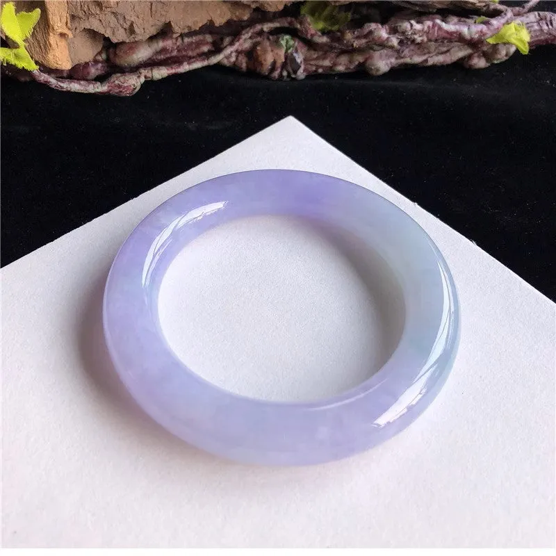 Natural Jade Bangle Jadeite Bangle Internal Diameter 57mm 1B11024