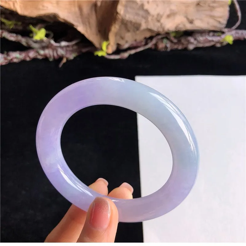 Natural Jade Bangle Jadeite Bangle Internal Diameter 57mm 1B11024