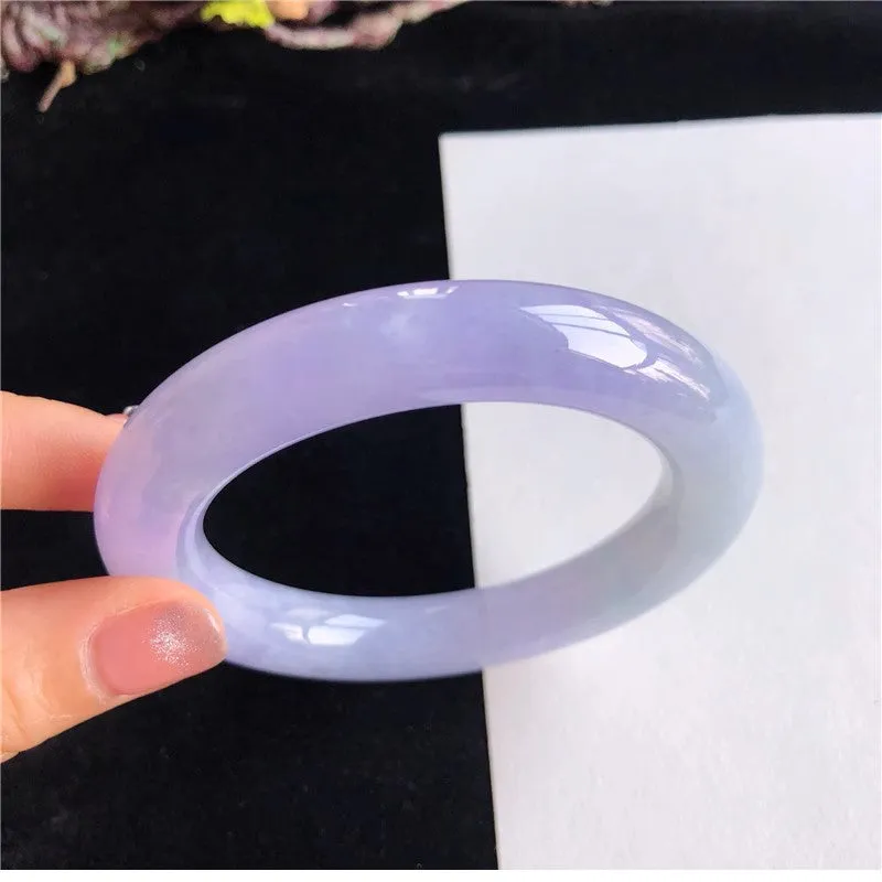 Natural Jade Bangle Jadeite Bangle Internal Diameter 57mm 1B11024