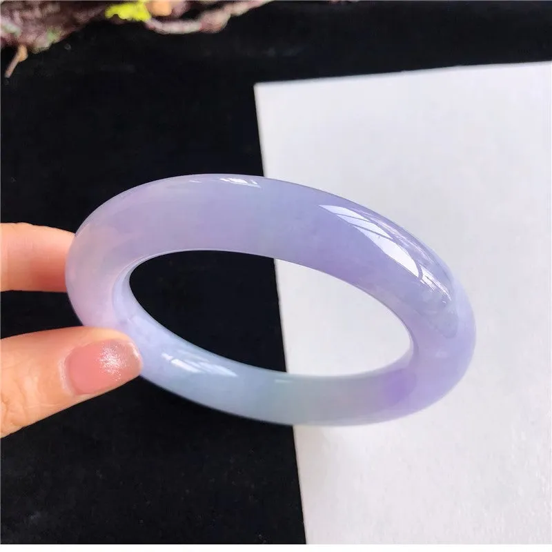 Natural Jade Bangle Jadeite Bangle Internal Diameter 57mm 1B11024