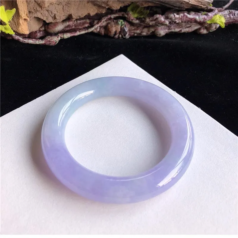 Natural Jade Bangle Jadeite Bangle Internal Diameter 57mm 1B11024