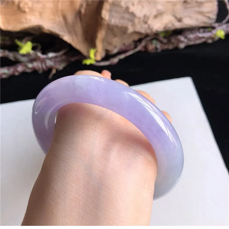 Natural Jade Bangle Jadeite Bangle Internal Diameter 57mm 1B11024