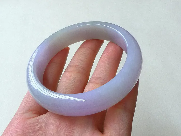 Natural Jade Bangle Jadeite Bangle Internal Diameter 57mm BER256