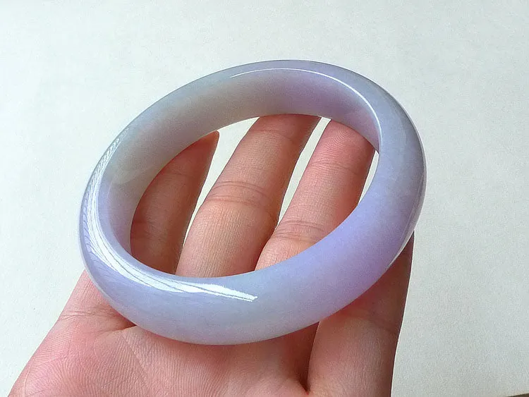 Natural Jade Bangle Jadeite Bangle Internal Diameter 57mm BER256