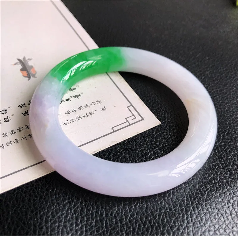 Natural Jade Bangle Jadeite Bangle Internal Diameter 58.7mm B8032926