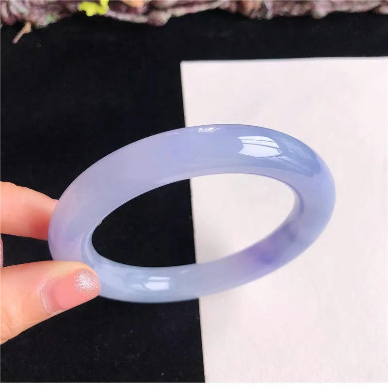 Natural Jade Bangle Jadeite Bangle Internal Diameter 58mm 5P81113-2