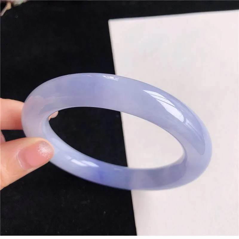 Natural Jade Bangle Jadeite Bangle Internal Diameter 58mm 5P81113-2