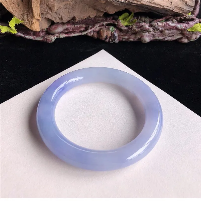 Natural Jade Bangle Jadeite Bangle Internal Diameter 58mm 5P81113-2