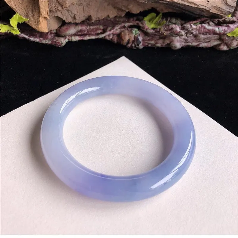 Natural Jade Bangle Jadeite Bangle Internal Diameter 58mm 5P81113-2