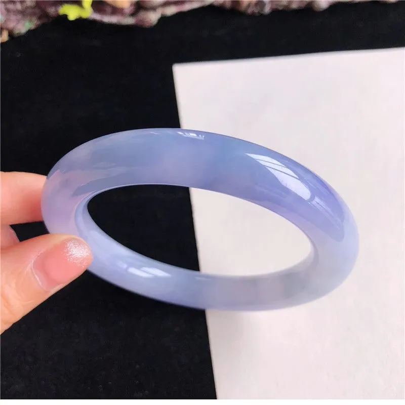 Natural Jade Bangle Jadeite Bangle Internal Diameter 58mm 5P81113-2