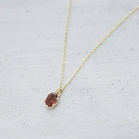 Oval Necklace - 14K/ 18K Gold