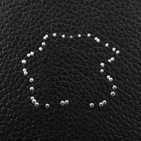 Pearl & Black Spinel Necklace