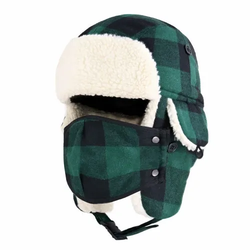 Plaid Trapper Hat