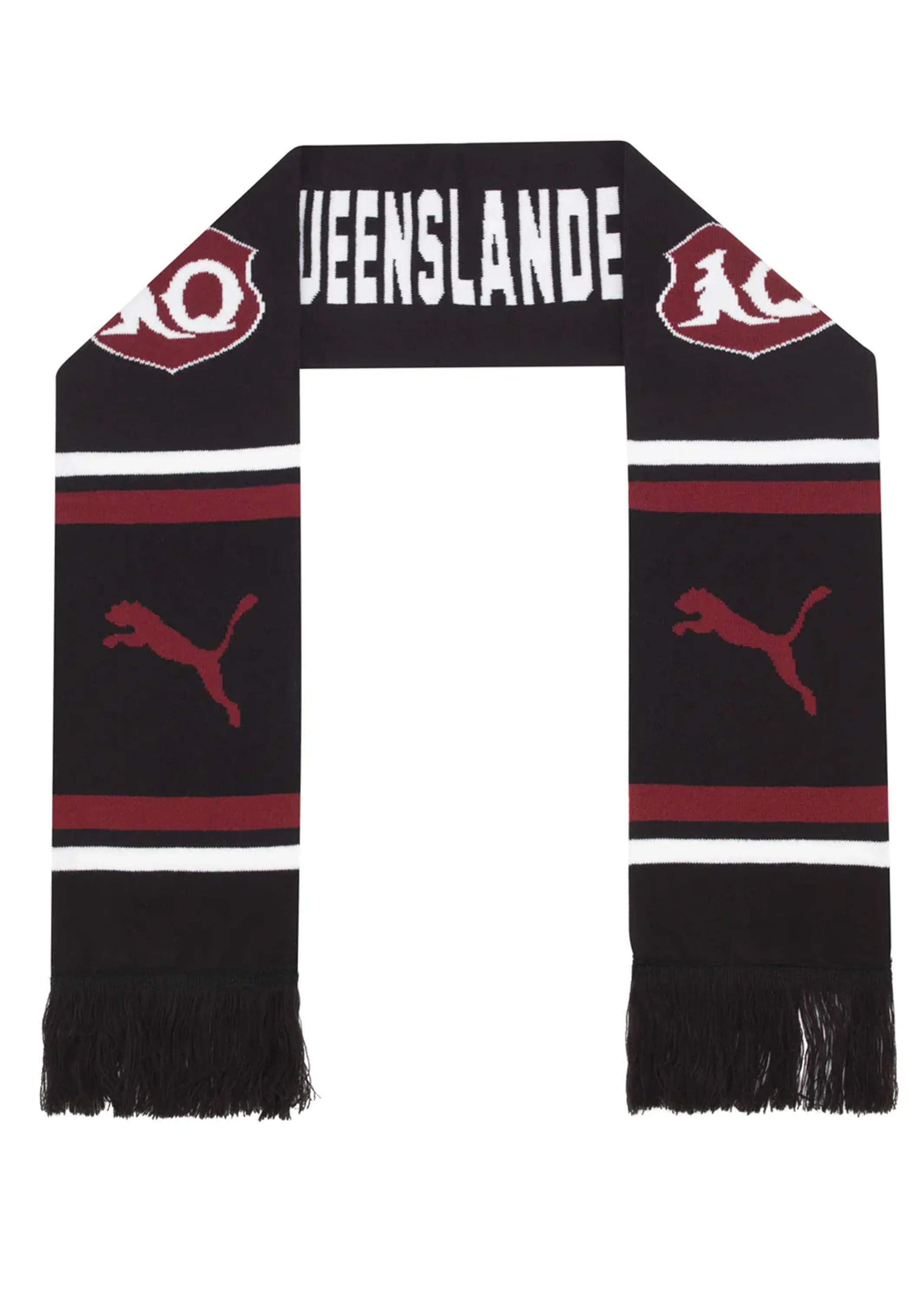 Puma 2024 Queensland Maroons State of Origin Heritage Scarf <br> 054550 01