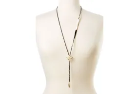 Quill Lariat Necklace