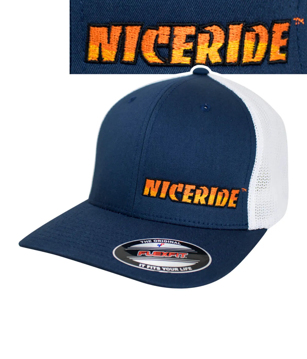 "Classic NICERIDE" Meshback Flexfit Hat