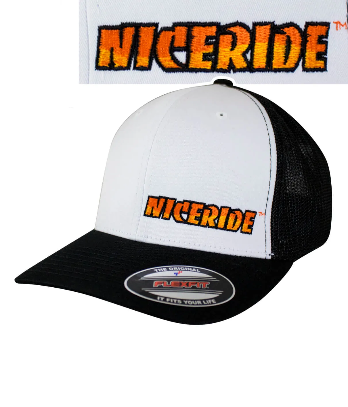 "Classic NICERIDE" Meshback Flexfit Hat