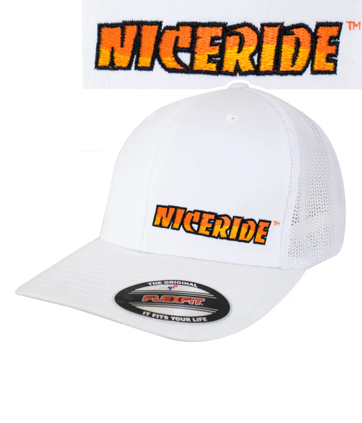 "Classic NICERIDE" Meshback Flexfit Hat