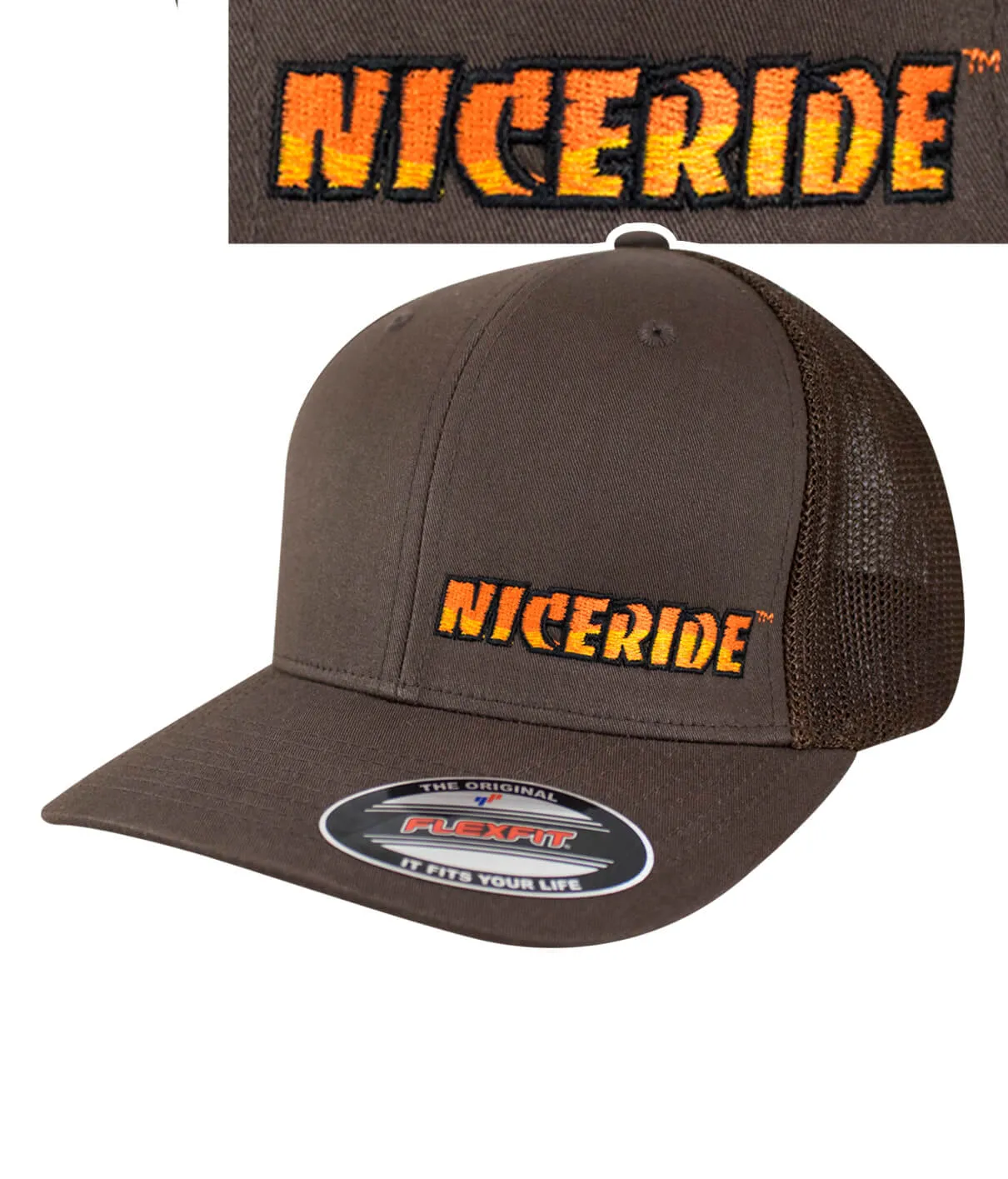 "Classic NICERIDE" Meshback Flexfit Hat