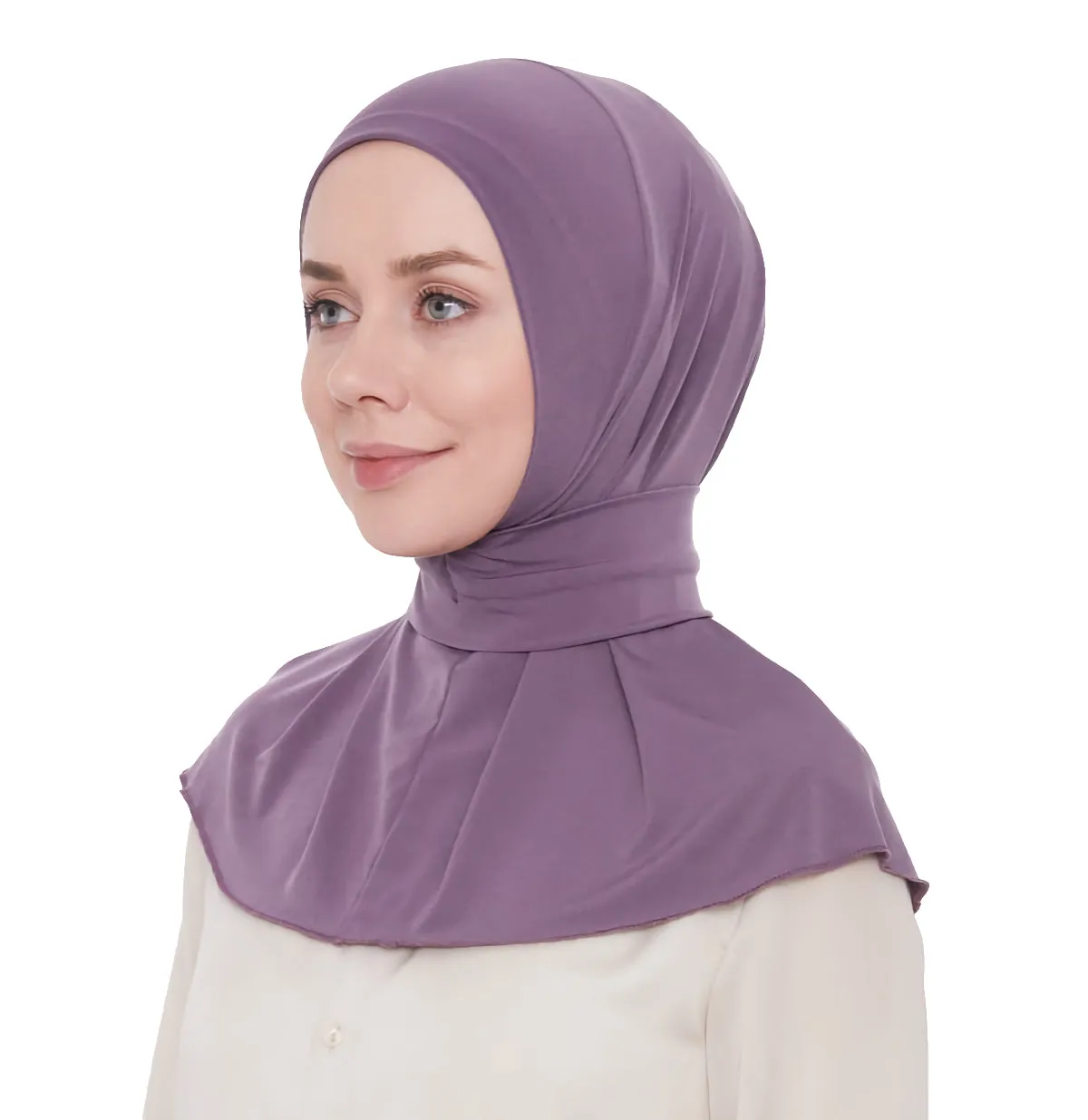 Ready To Go Instant Hijab for Ladies Girls Women With Tie Back Buttons Premium Quality Jersey Scarf