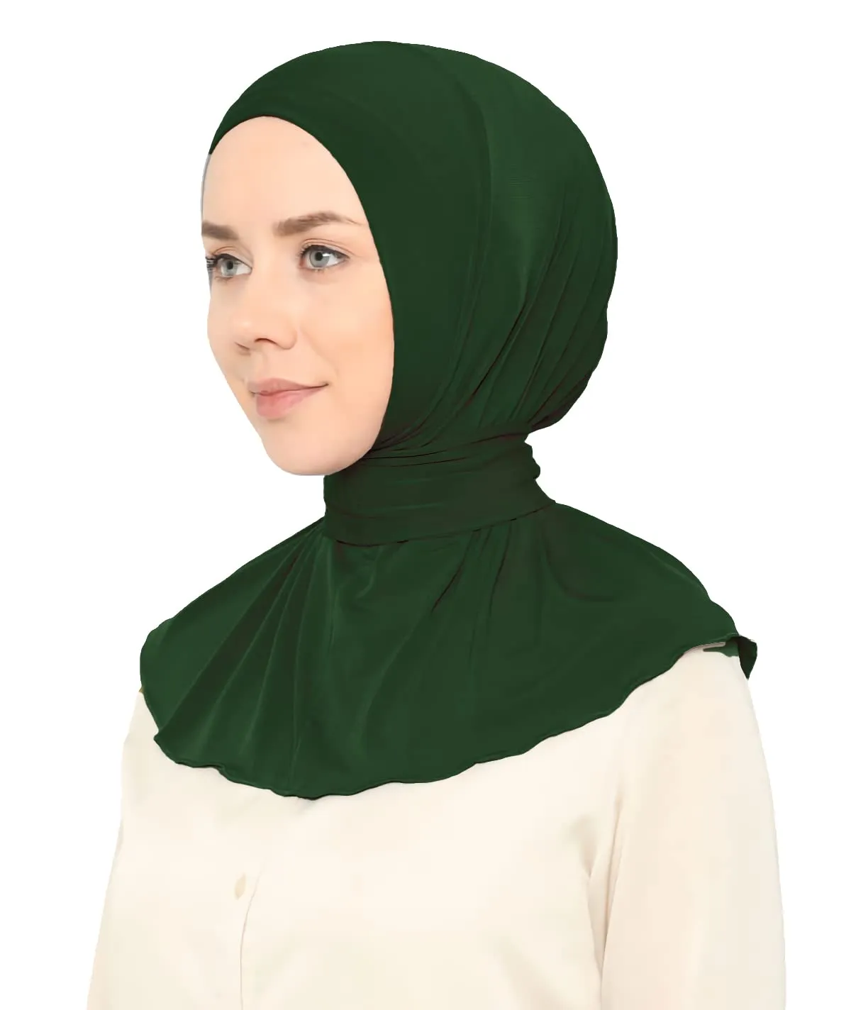 Ready To Go Instant Hijab for Ladies Girls Women With Tie Back Buttons Premium Quality Jersey Scarf