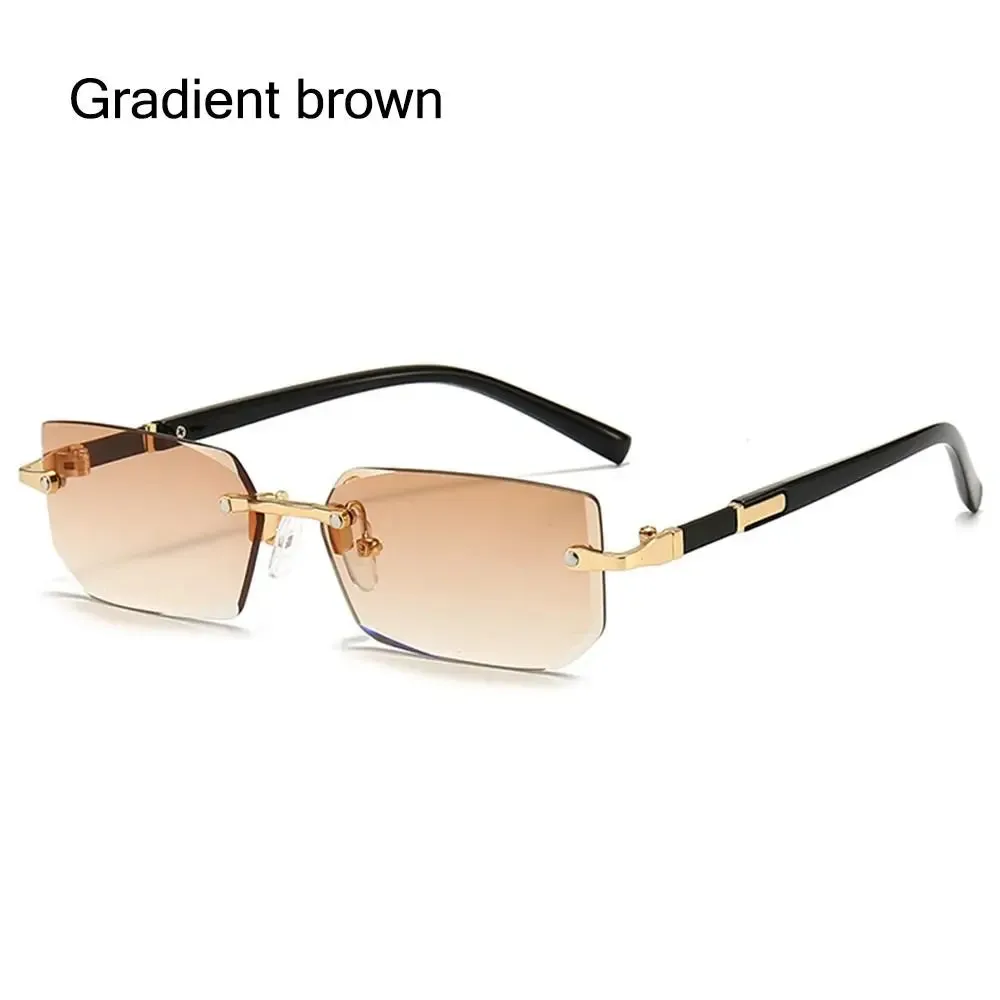 RETRO RIMLESS SUNGLASSES