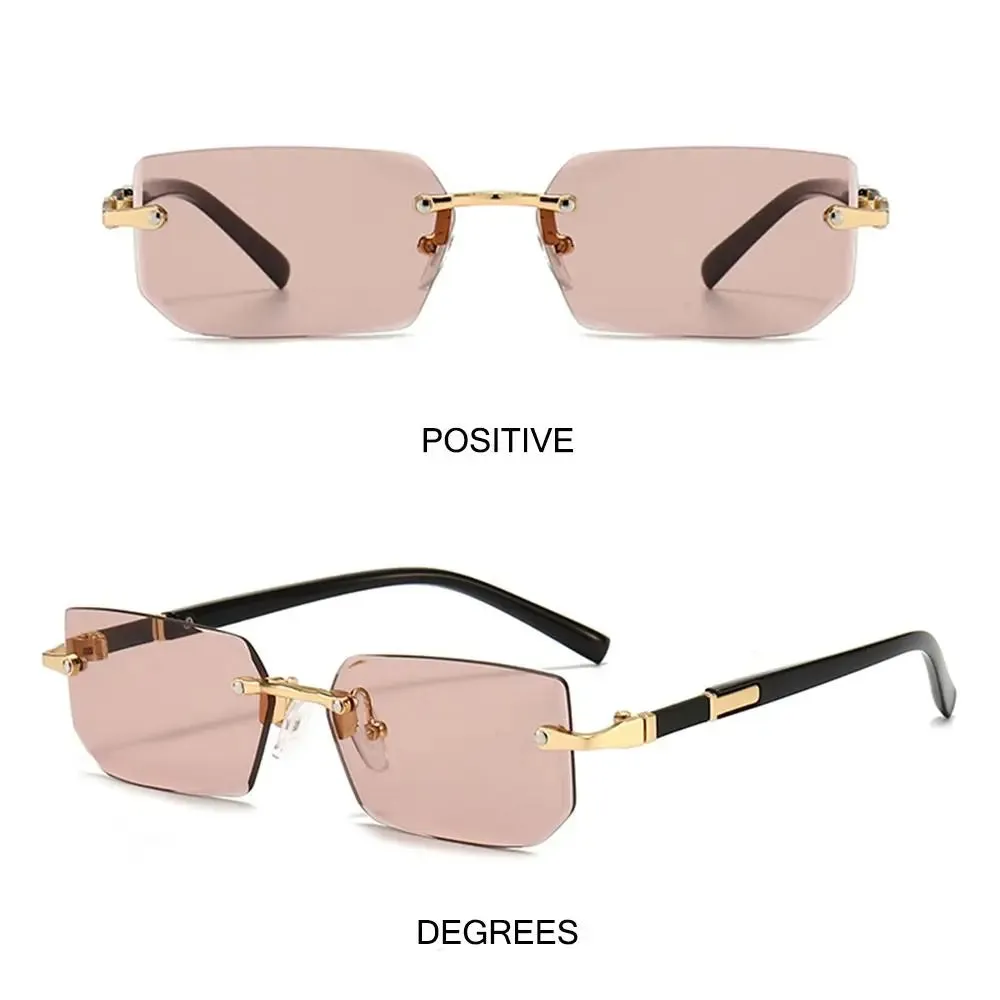 RETRO RIMLESS SUNGLASSES