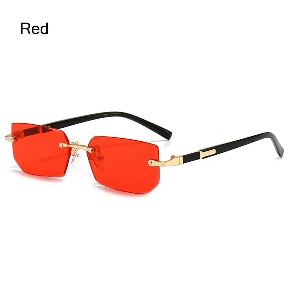 RETRO RIMLESS SUNGLASSES